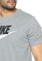 Camiseta Gris Nike Nsw Tee Icon Futura de Nike