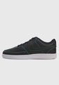 Tenis Negro-Blanco-Azul Nike Court Vision Low de Nike