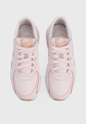 Tenis Lifestyle Rosa-Blanco-Oro Rosa Nike Air Max Excee