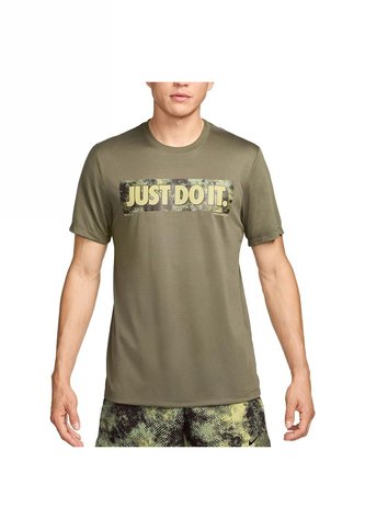 Camiseta Nike M Df Tee Rlgd Camo-Verde Nike