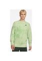 Buzo Hombre Nike Sportswear French Terry Crewneck Verde de Nike
