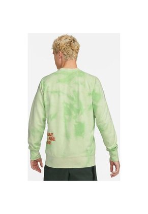 Buzo Hombre Nike Sportswear French Terry Crewneck Verde