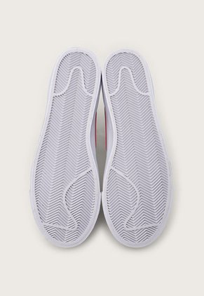 Tenis Lifestyle Blanco-Rojo-Beige Nike Blazer Mid '77