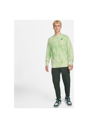Buzo Hombre Nike Sportswear French Terry Crewneck Verde