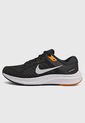 Tenis Running Negro-Blanco-Gris-Naranja Nike Air Zoom Structure 24 de Nike