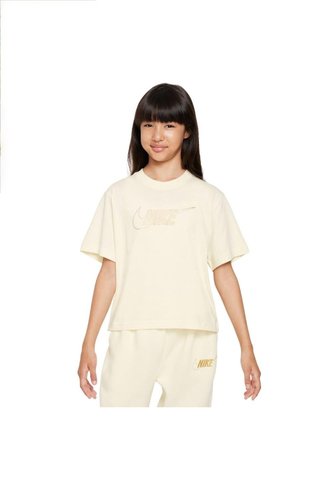 Camiseta Nike Sportswear Niña-Beige Nike