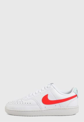 Tenis Lifestyle Blanco-Rojo-Azul Nike Court Vision Low