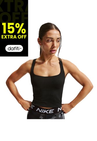 Camiseta Esqueleto Nike Zenvy Mujer-Negro Nike