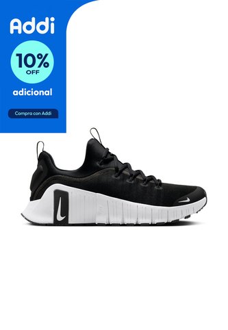 Tenis Nike Free Metcon 6-Negro/Blanco Nike