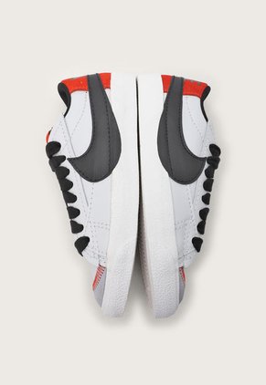 Tenis Lifestyle Blanco-Negro-Rojo Nike Blazer Low '77 Jumbo