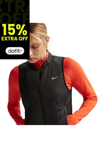 Chaleco Nike Tempo Mujer-Negro Nike