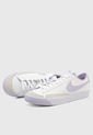 Tenis Lifestyle Blanco-Lila Nike Blazer Low '77 de Nike