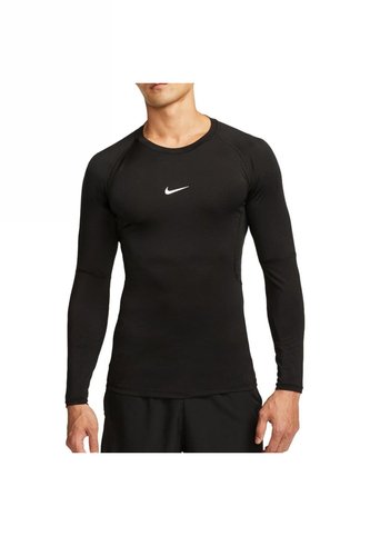 Camiseta Nike Pro Manga Larga-Negro Nike