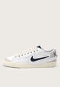 Tenis Lifestyle Blanco-Marfil-Azul Navy Nike Blazer Low 77 Jumbo SE de Nike