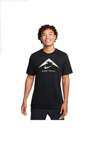 Camiseta Nike Dri Fit Tee Trail-Negro Nike