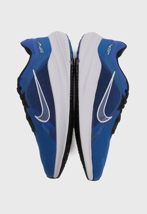 Tenis Running Azul-Blanco-Negro Nike Quest 5