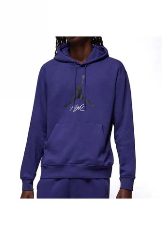 Hoodie Jordan Brand Ess Fleece Baseline-Purpura Nike