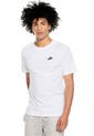Camiseta Blanco Nike M Nsw Club Tee de Nike