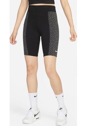 Licra Mujer Nike Sports Shine Midrrise Bike Sohrt Nike