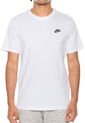 Camiseta Blanco Nike M Nsw Club Tee de Nike