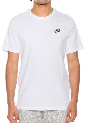 Camiseta Blanco Nike M Nsw Club Tee