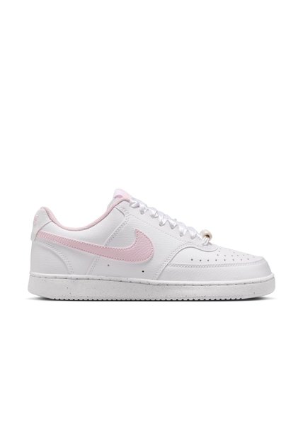 Tenis Nike Court Vision Lo Le Mujer-Blanco/Rosa