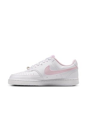 Tenis Nike Court Vision Lo Le Mujer-Blanco/Rosa