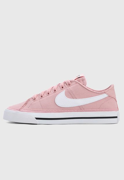 Tenis Nike Court Vision Low CD5434106 Blanco/Rosa-Mujer - Tenis Sport MX