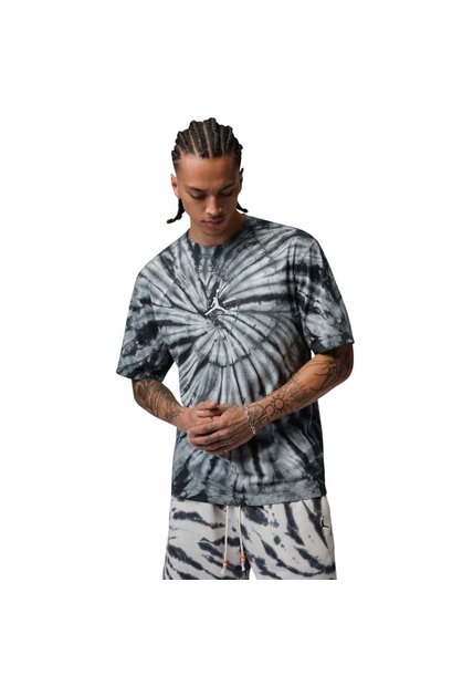 Camiseta Nike Brk Td Ssnl Fest Ss Crw Hombre-Gris/Negro