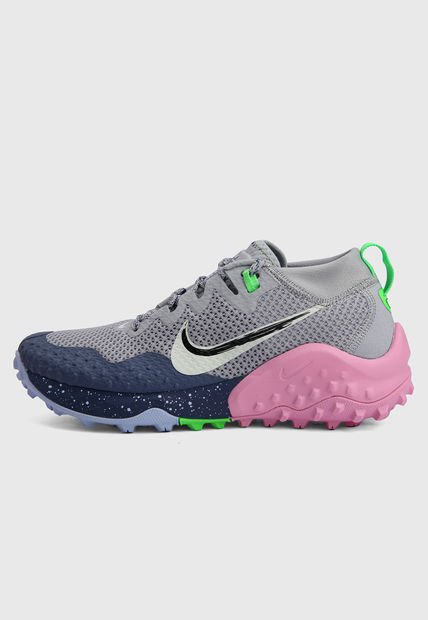 Tenis Trail Gris Multicolor Nike Wildhorse 7