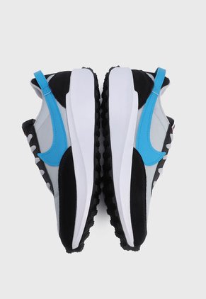 Tenis Lifestyle Gris-Negro-Azul Nike Waffle Debut