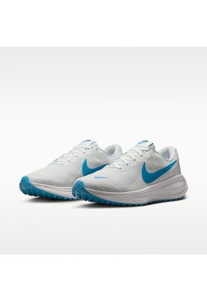 Tenis Nike Revolution 8 Hombre-Blanco/Azul