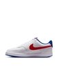 Tenis Nike  Court Vision Lo Hombre-Blanco/Rojo de Nike