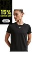 Camiseta Nike W One Classic Df Ss Top Mujer-Negro de Nike