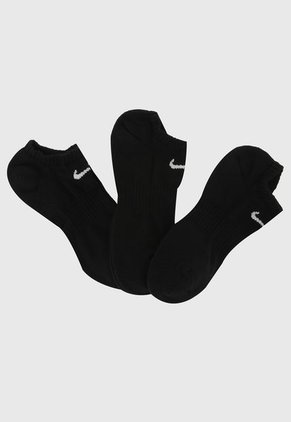 Medias X3 NIKE Everyday Cushioned Negro
