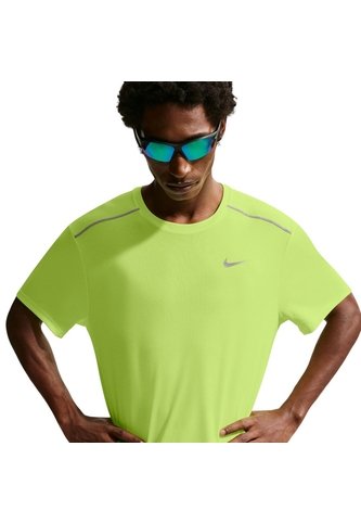Camiseta Nike Df Uv Miler Ss Hombre-Verde Nike
