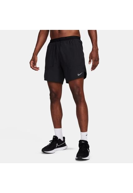 Pantaloneta Hombre Nike Stride Negro