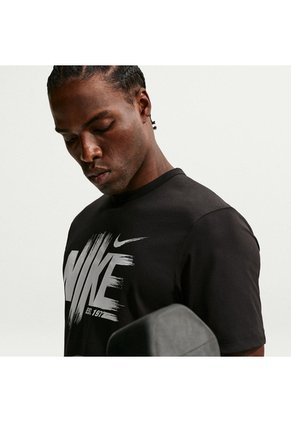 Camiseta Hombre Nike Hyverse Negro