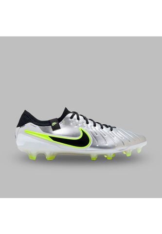 Guayos Nike Hombre Legend 10 Elite FG - Plateado Nike