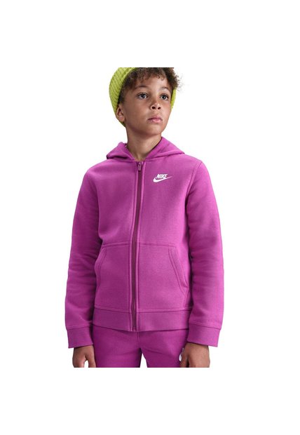 Chaqueta Niños Nike Sportswear Club Fleece Violeta