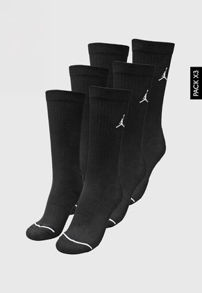 Medias X3 NIKE Jordan Everyday Negro