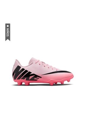 Guayos Nike Jr Vapor 15 Club Fg/Mg Niños-Rosa