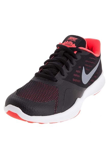 tenis nike negro con fucsia