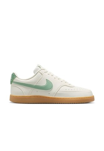 Tenis Nike  Court Vision Lo V2 Nbk Hombre-Blanco/Verde Nike