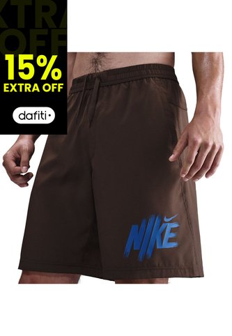 Pantaloneta Nike Df Form 9In Ul Short Gfx Hombre-Marron Nike