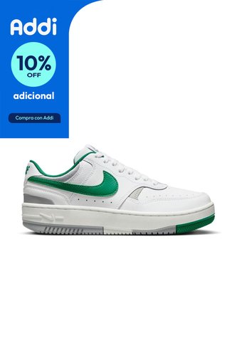 Tenis Nike Gamma Force Mujer-Blanco/Verde Nike