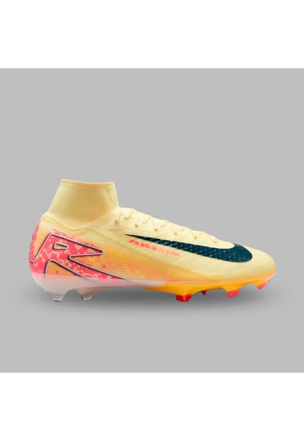 Guayos Nike Hombre Zm Superfly 10 Mbappé FG - Naranja-Rosado
