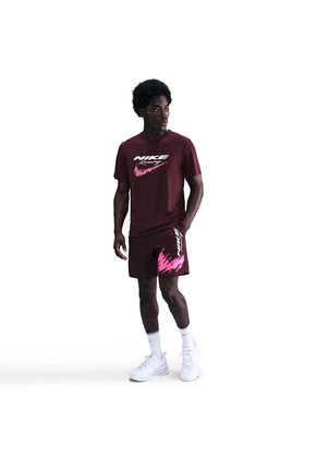 Pantaloneta Hombre Nike Challenger Rojo