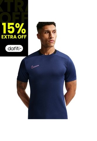 Camiseta Nike M Df Acd25 Ss Top Br Hombre-Azul Nike
