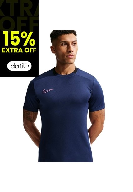 Camiseta Nike M Df Acd25 Ss Top Br Hombre-Azul